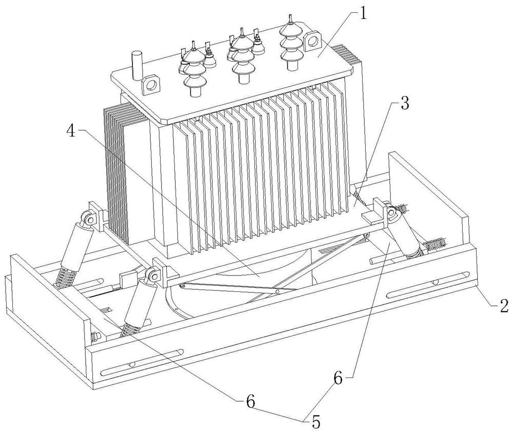 Shock absorption and noise reduction tool for amorphous alloy transformer