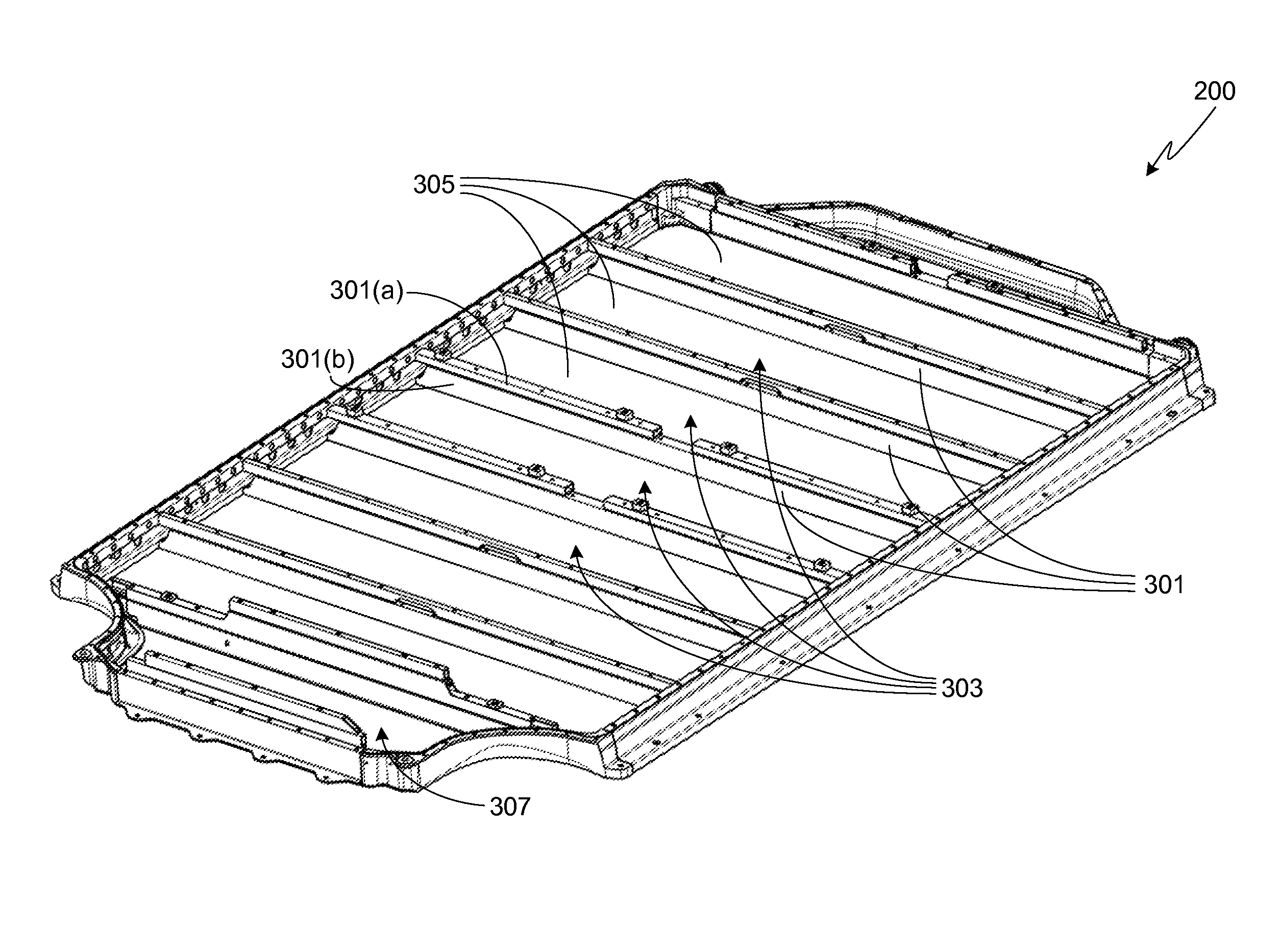 Battery pack gas exhaust system