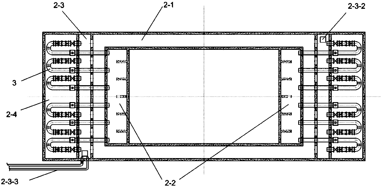 High-precision flow-control wide water tank tide generation system and control method