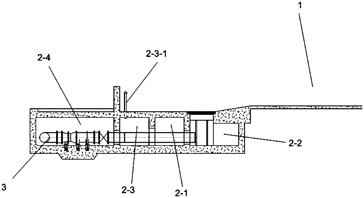 High-precision flow-control wide water tank tide generation system and control method