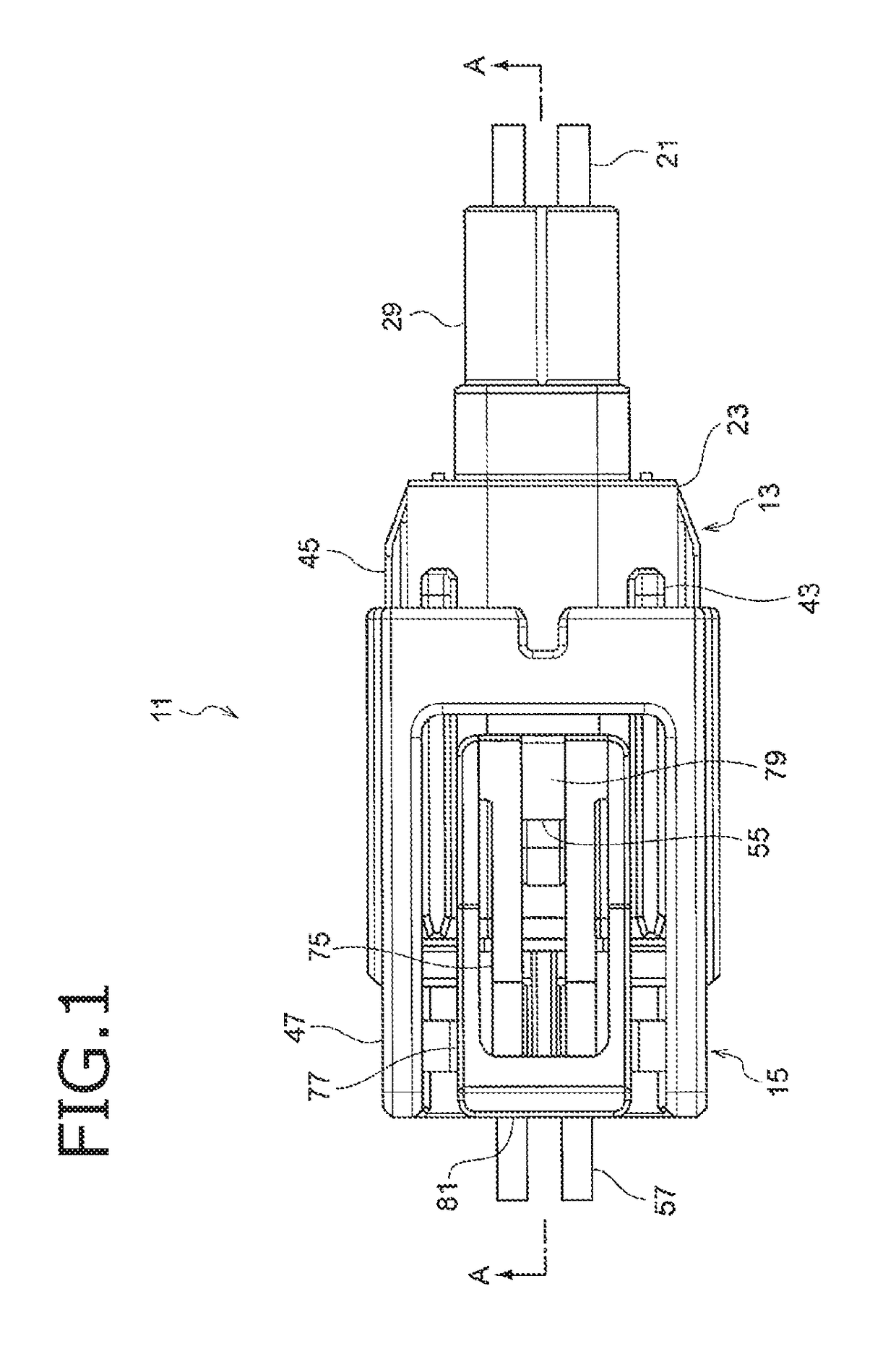 Waterproofing structure for connector