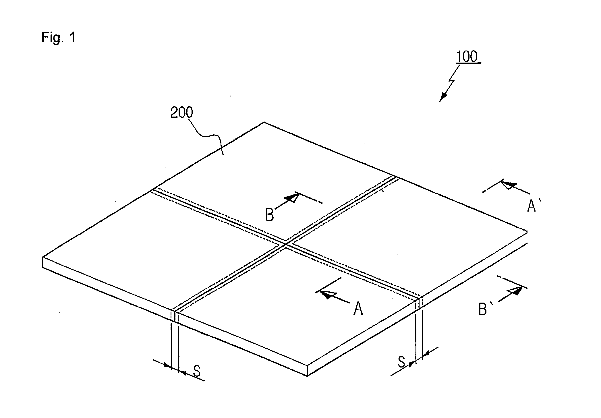 Plasma display panel for multi-screen and fabricating method for the same