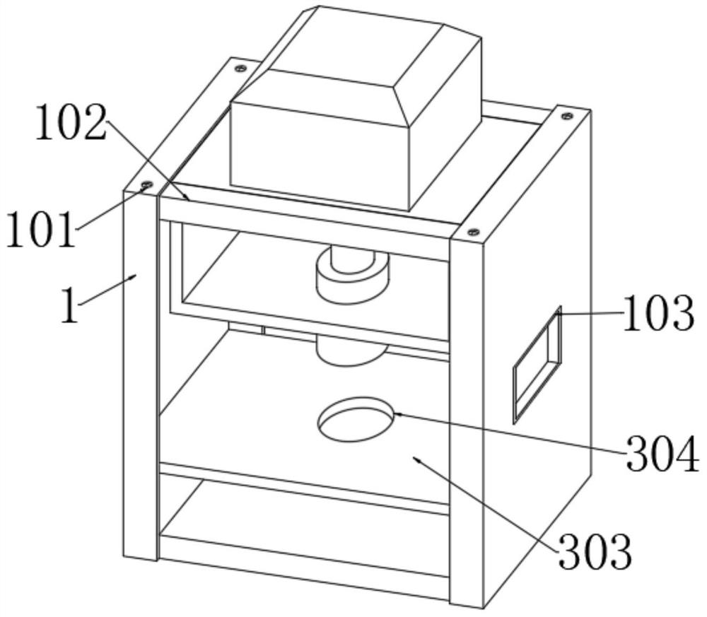 Road surface thickness detection device for highway engineering