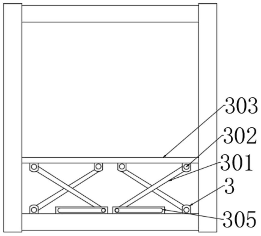 Road surface thickness detection device for highway engineering