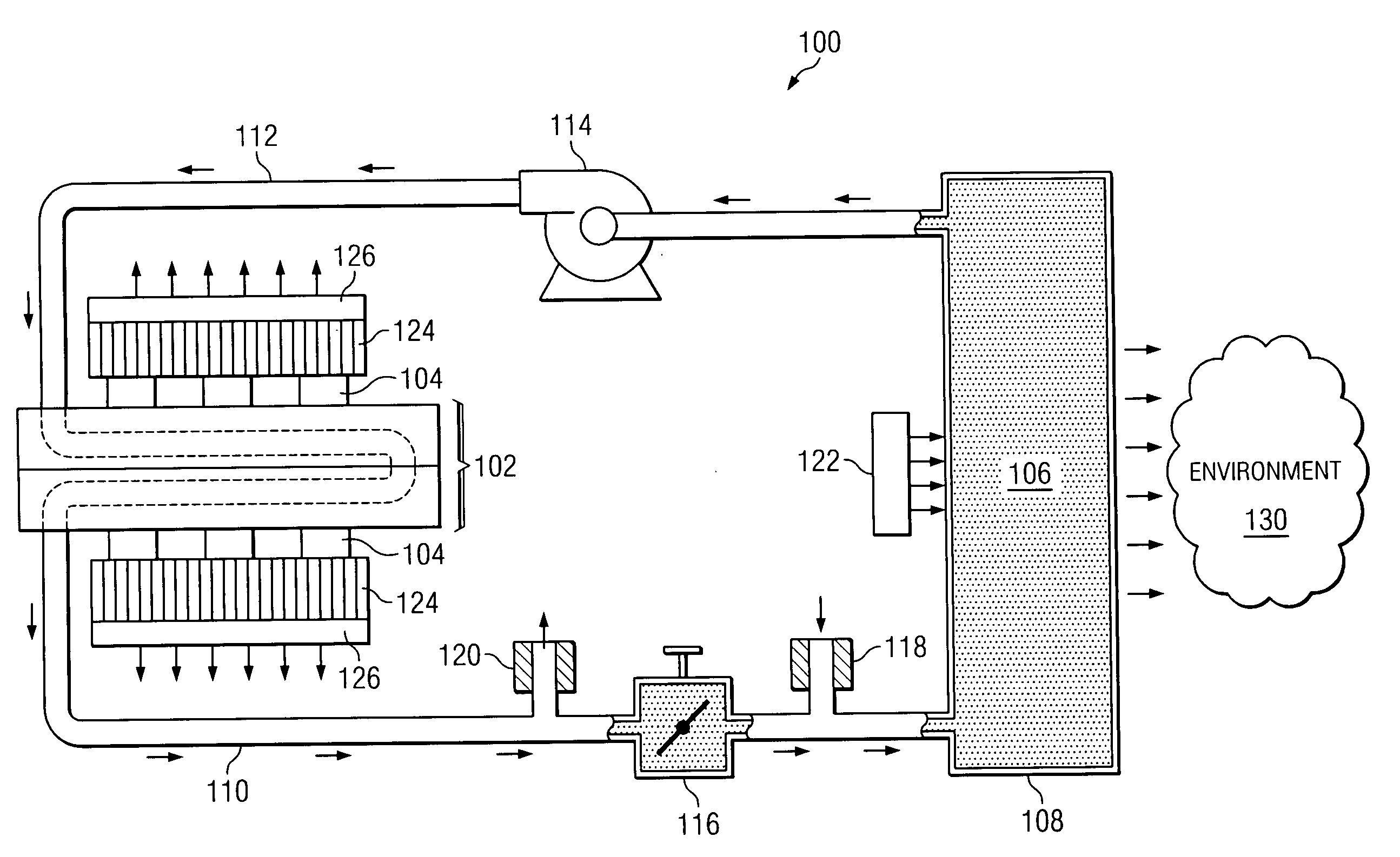 Air-conditioning and heating system utilizing thermo-electric solid state devices