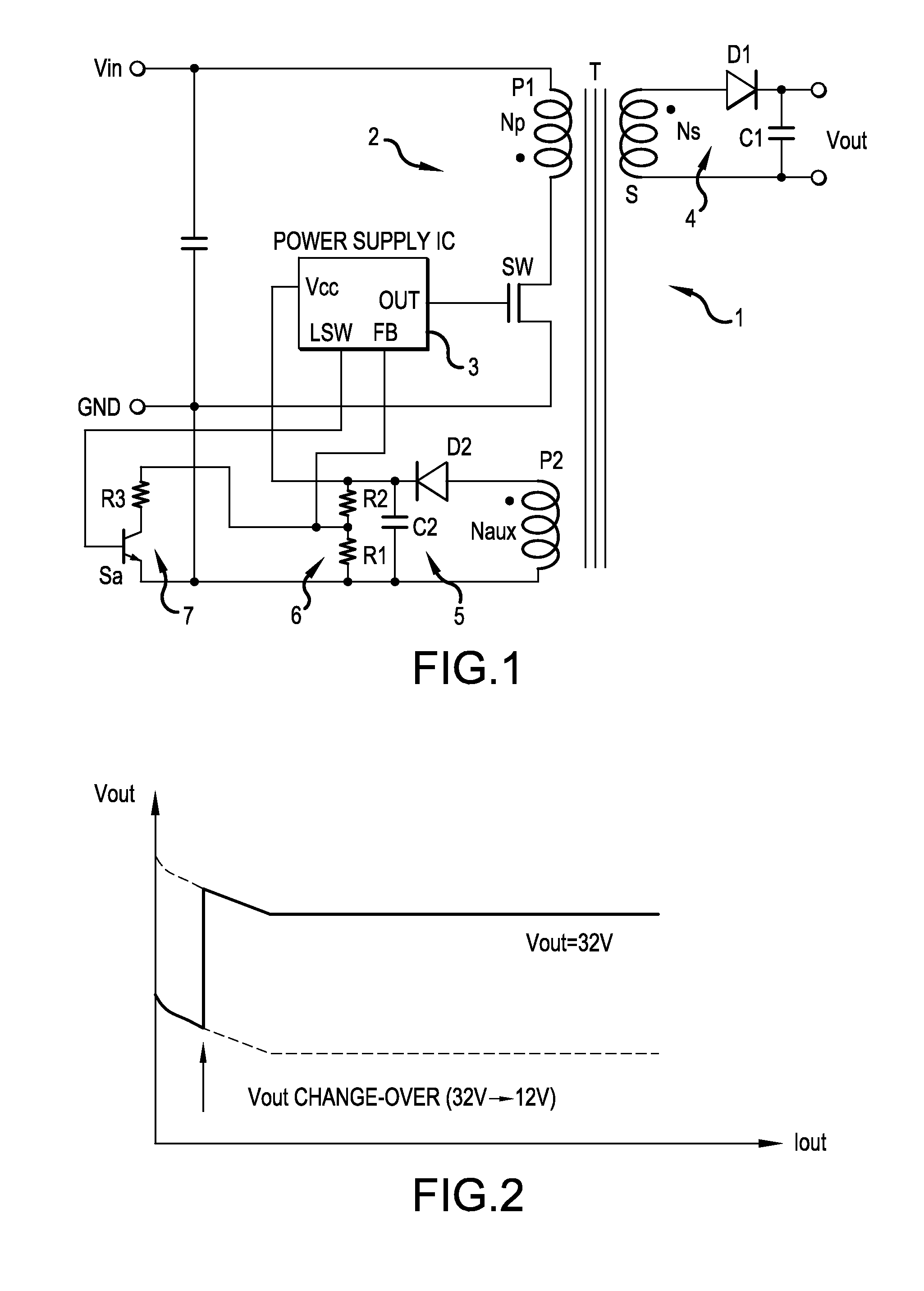 Isolated switching power supply