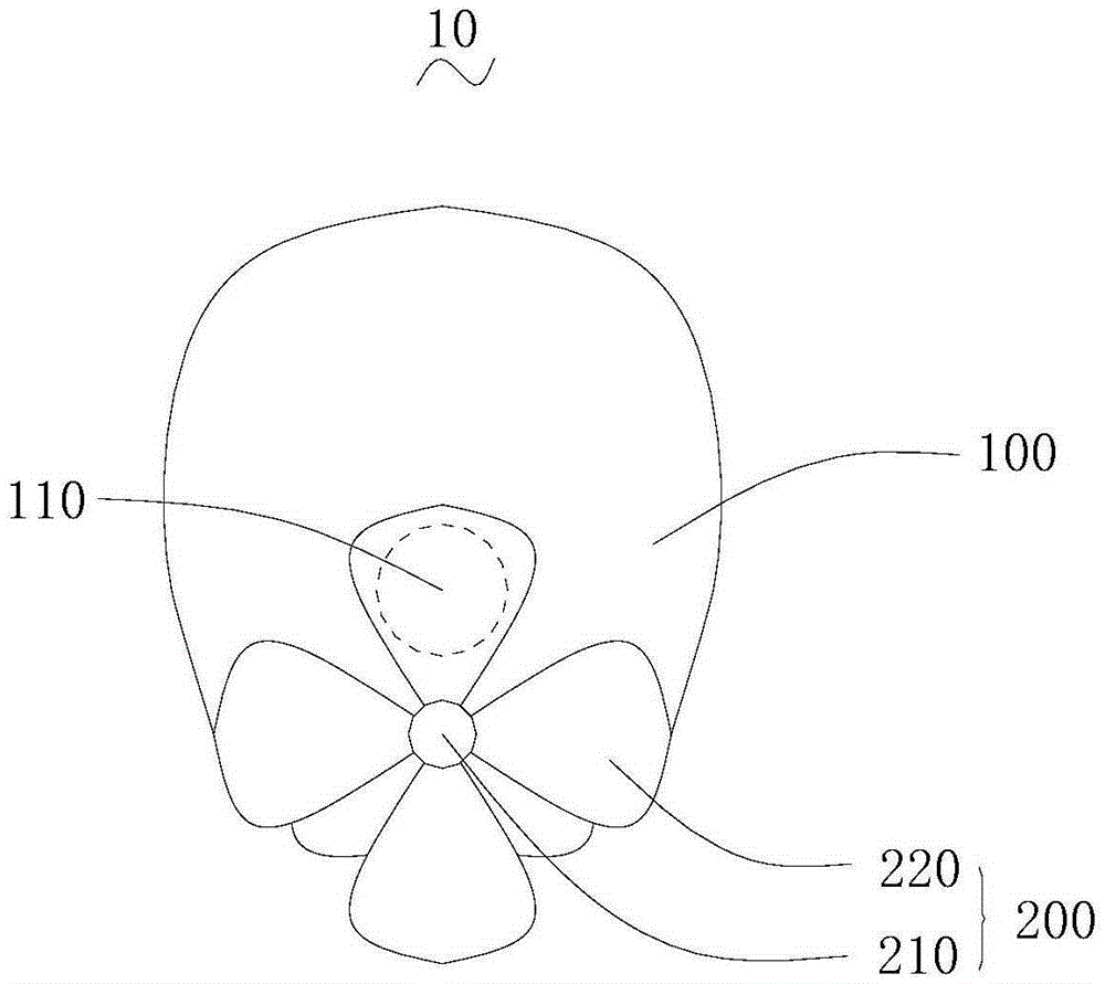 Portable protective mask