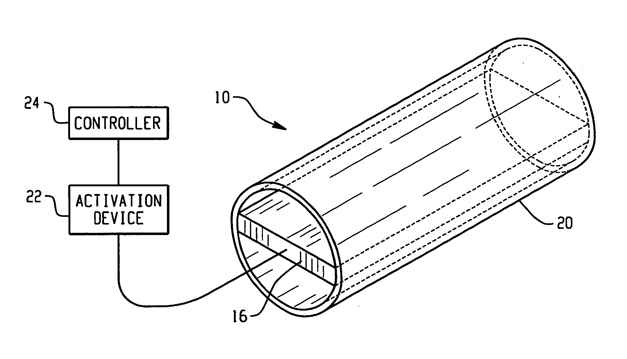 Active material based seal assemblies