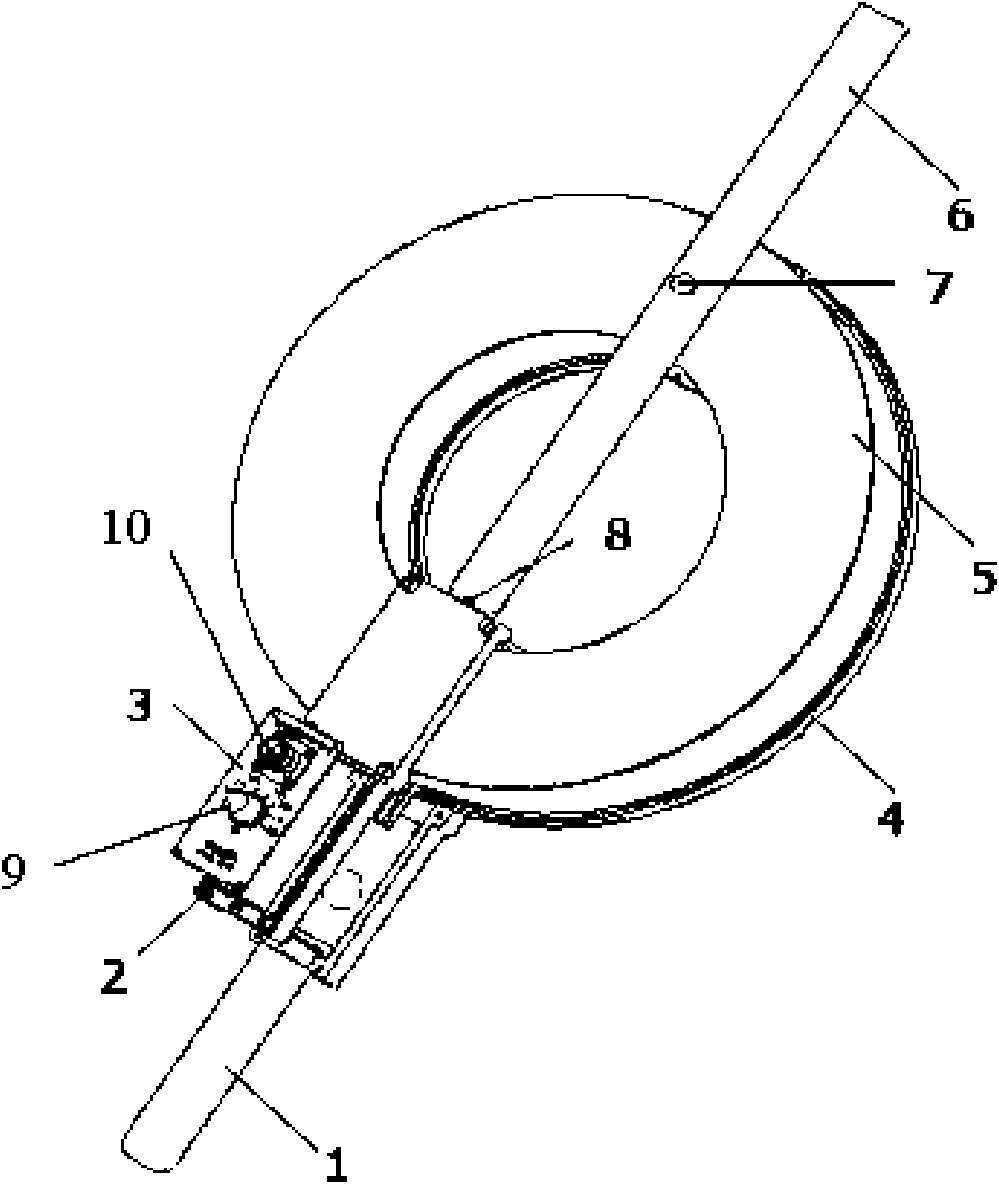 Broadband high-gain magnetic field annular test antenna based on resonance principle and design method