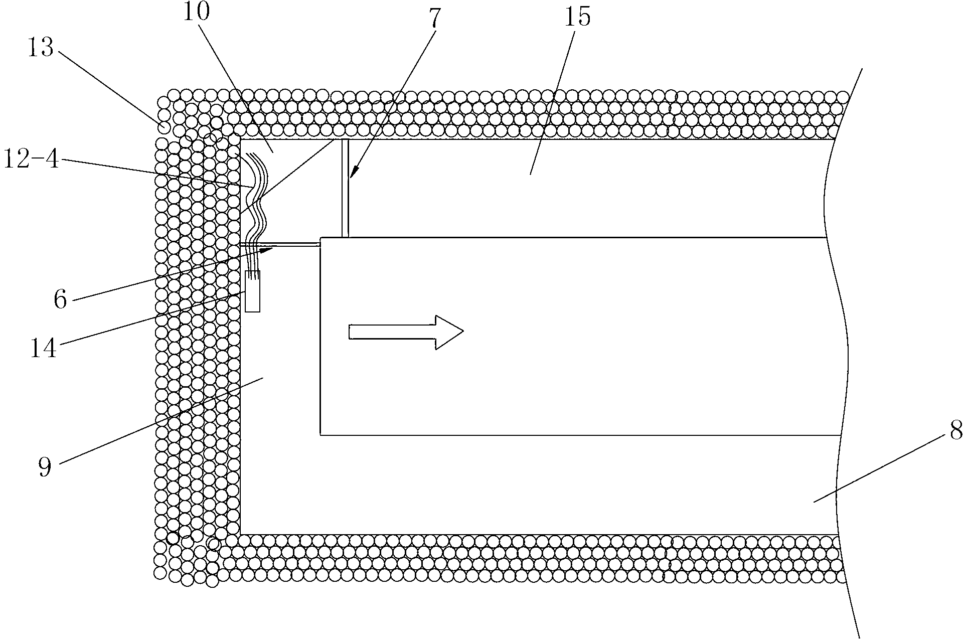 Gas explosion suppression system and method for coal mine