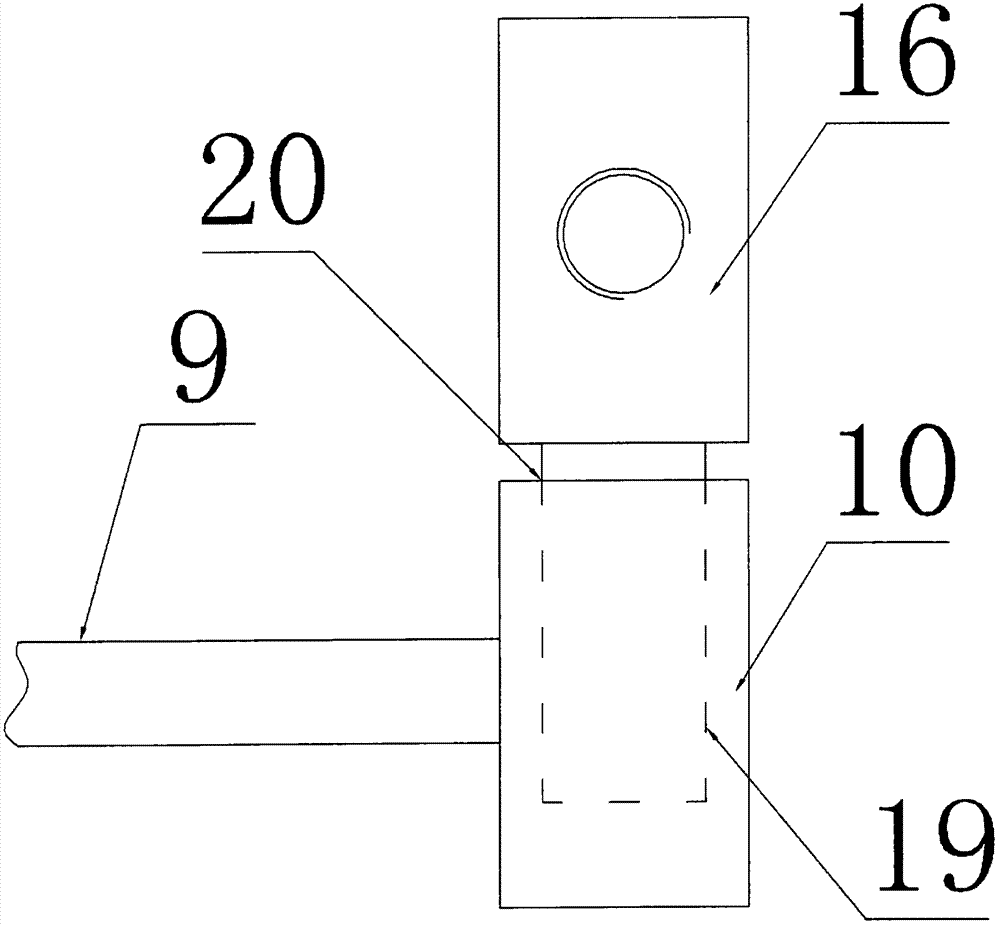 Distance-adjustable telescopic abacus