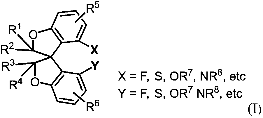 Oxaspiro compound and efficient synthesis and splitting method thereof