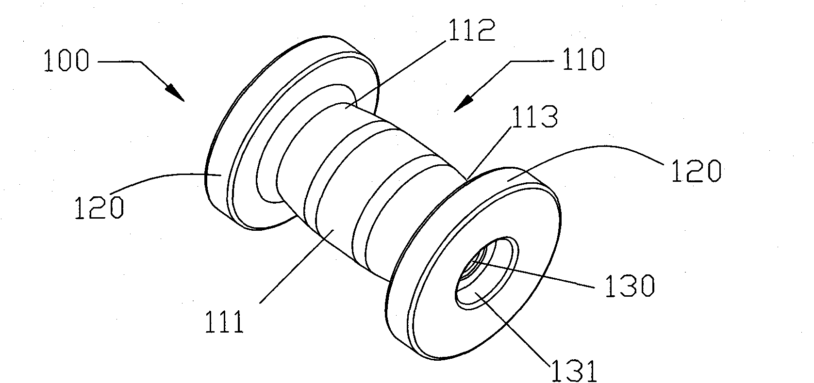 Track traveling wheel and track traveling device