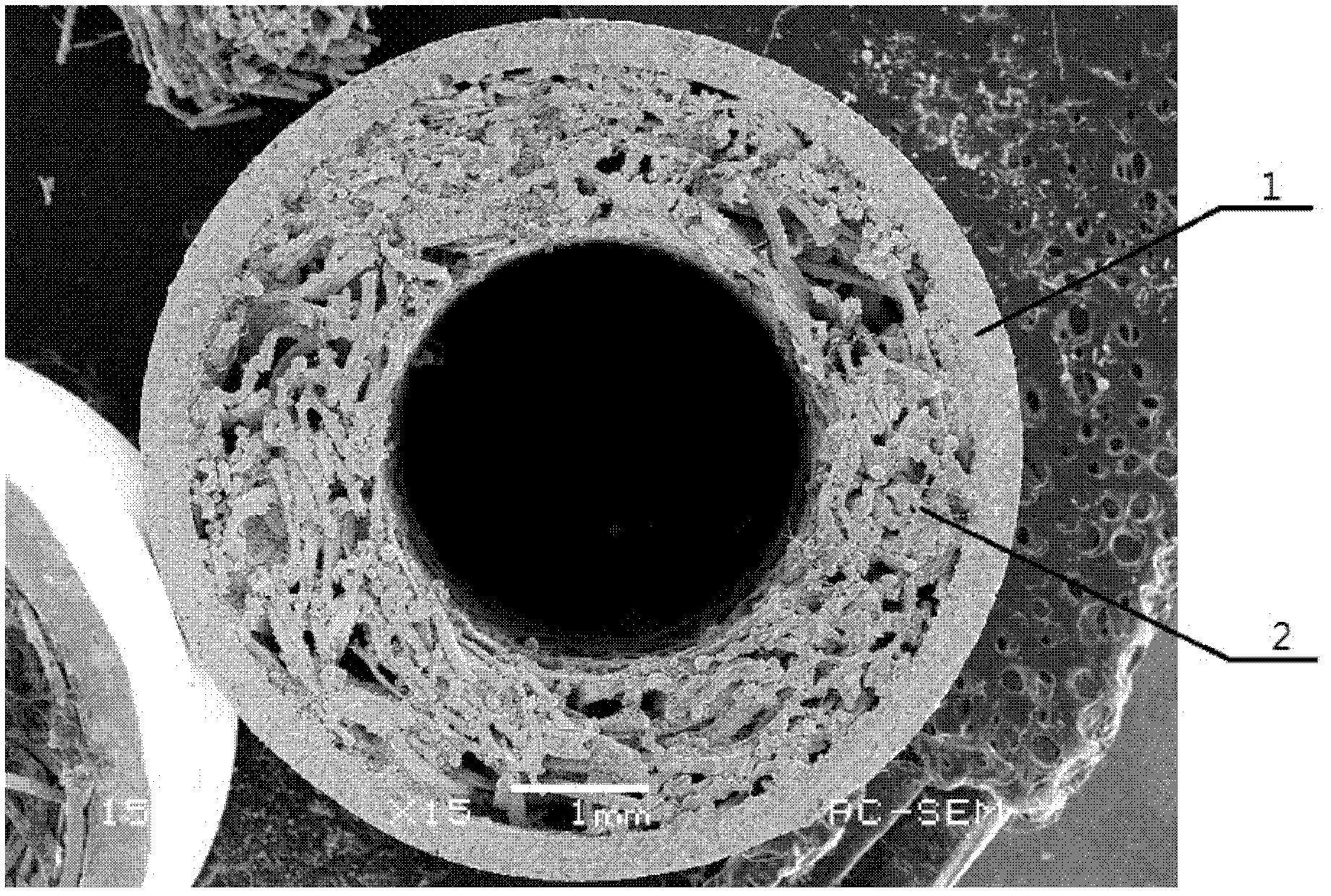 Fiber sintering type micro heat pipe and manufacturing method thereof