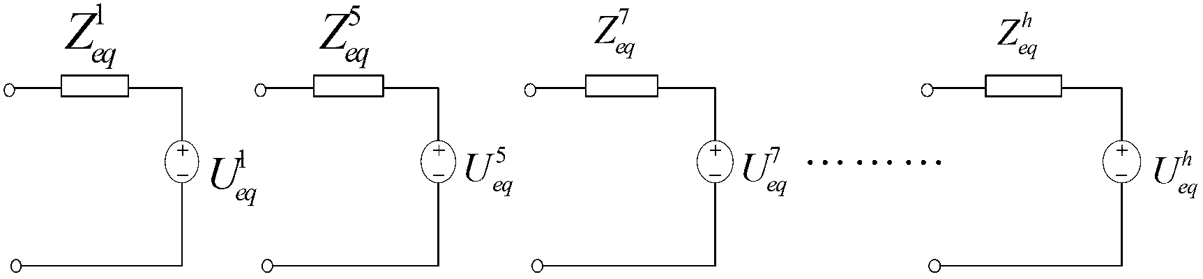 Method for designing interface with harmonic characteristic hybrid simulation function