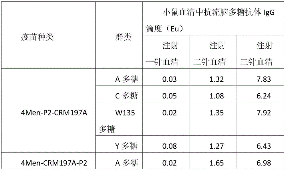 Method for enhancing 4-valent epidemic meningococcal polysaccharide protein bonder immunogenicity