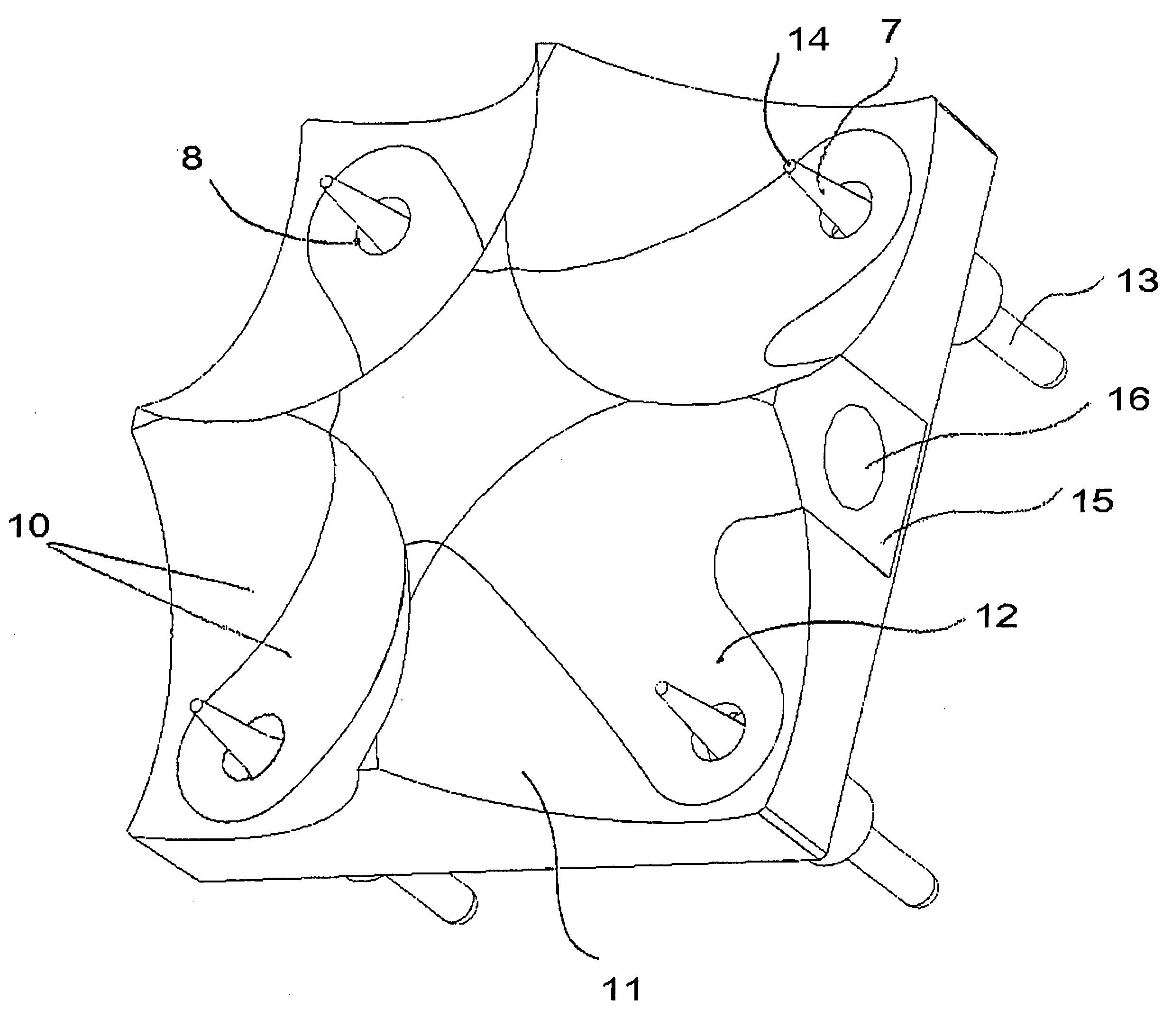 Self-balancing shielded bipolar ionizer with air assist