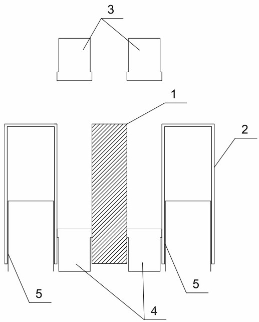 A progressive orientation mold for a multi-pole magnetic ring and its orientation method