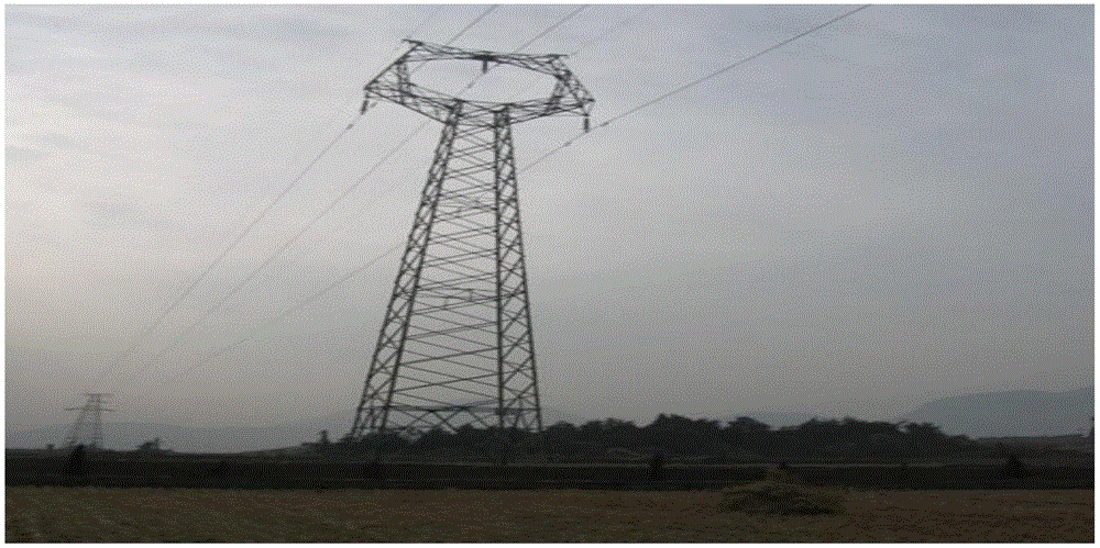 Method for extracting tower target in unmanned aerial vehicle routing inspection power transmission line image