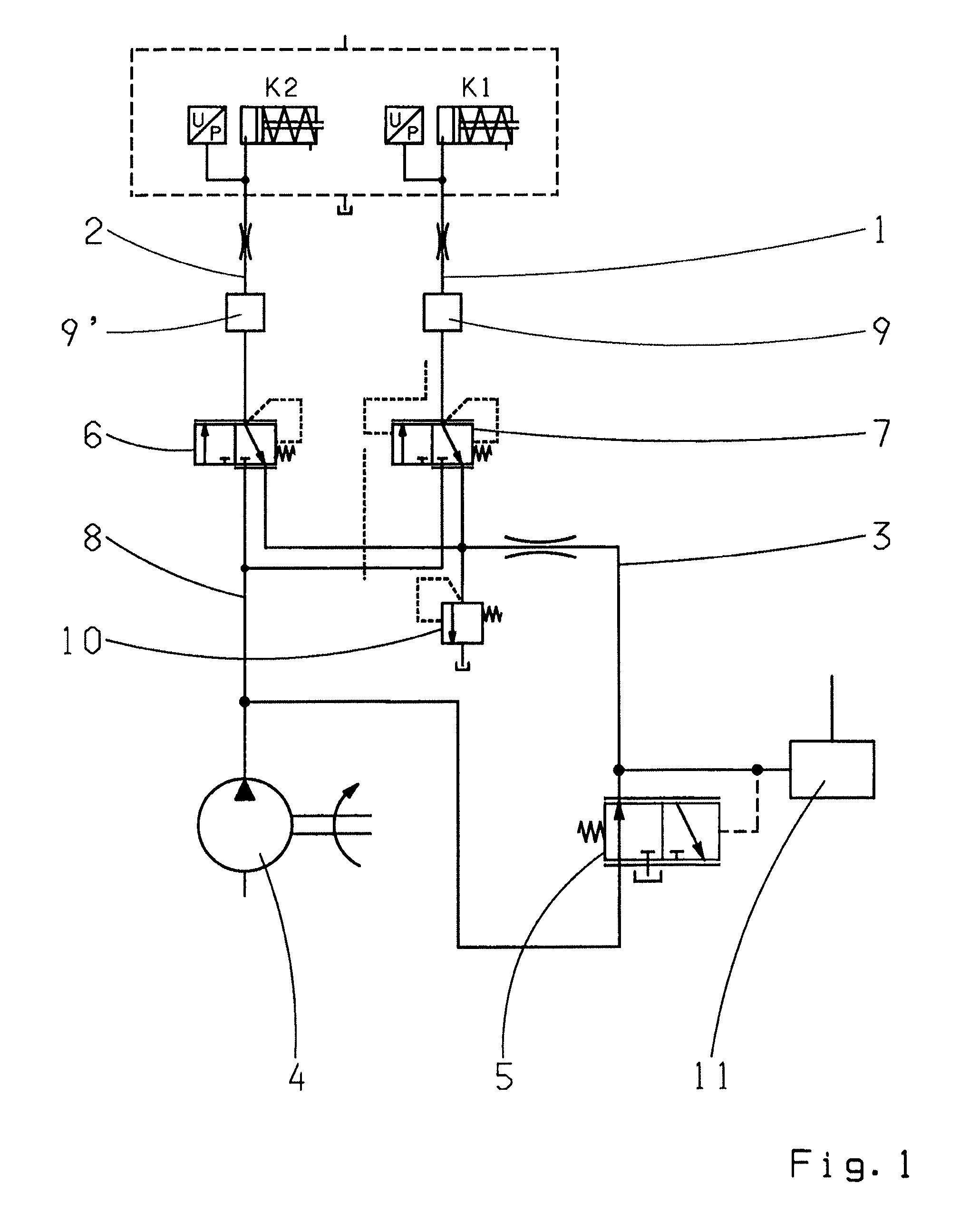 Pressure medium supply device of a hydraulically actuated shifting element