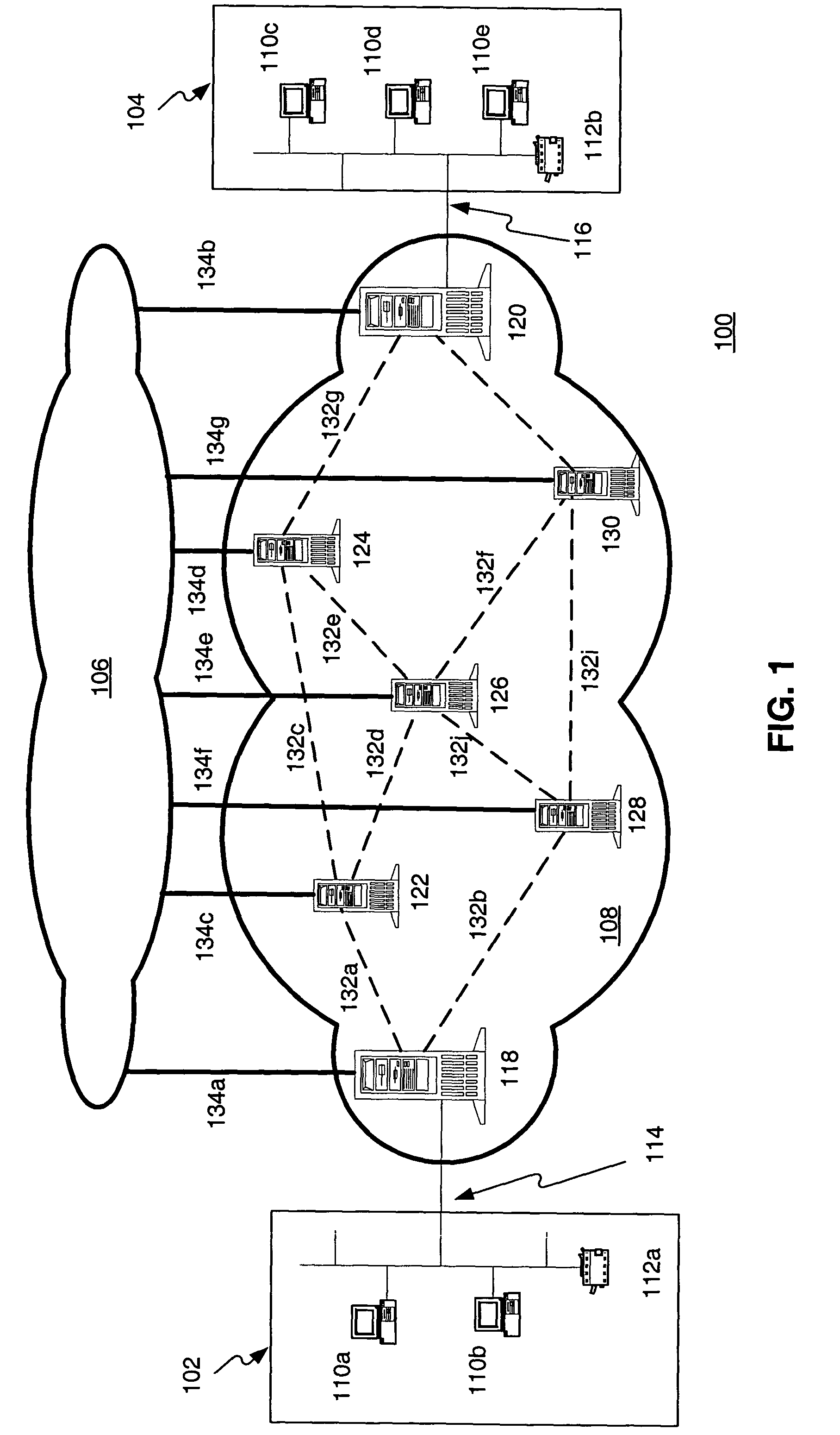 Key transport in quantum cryptographic networks