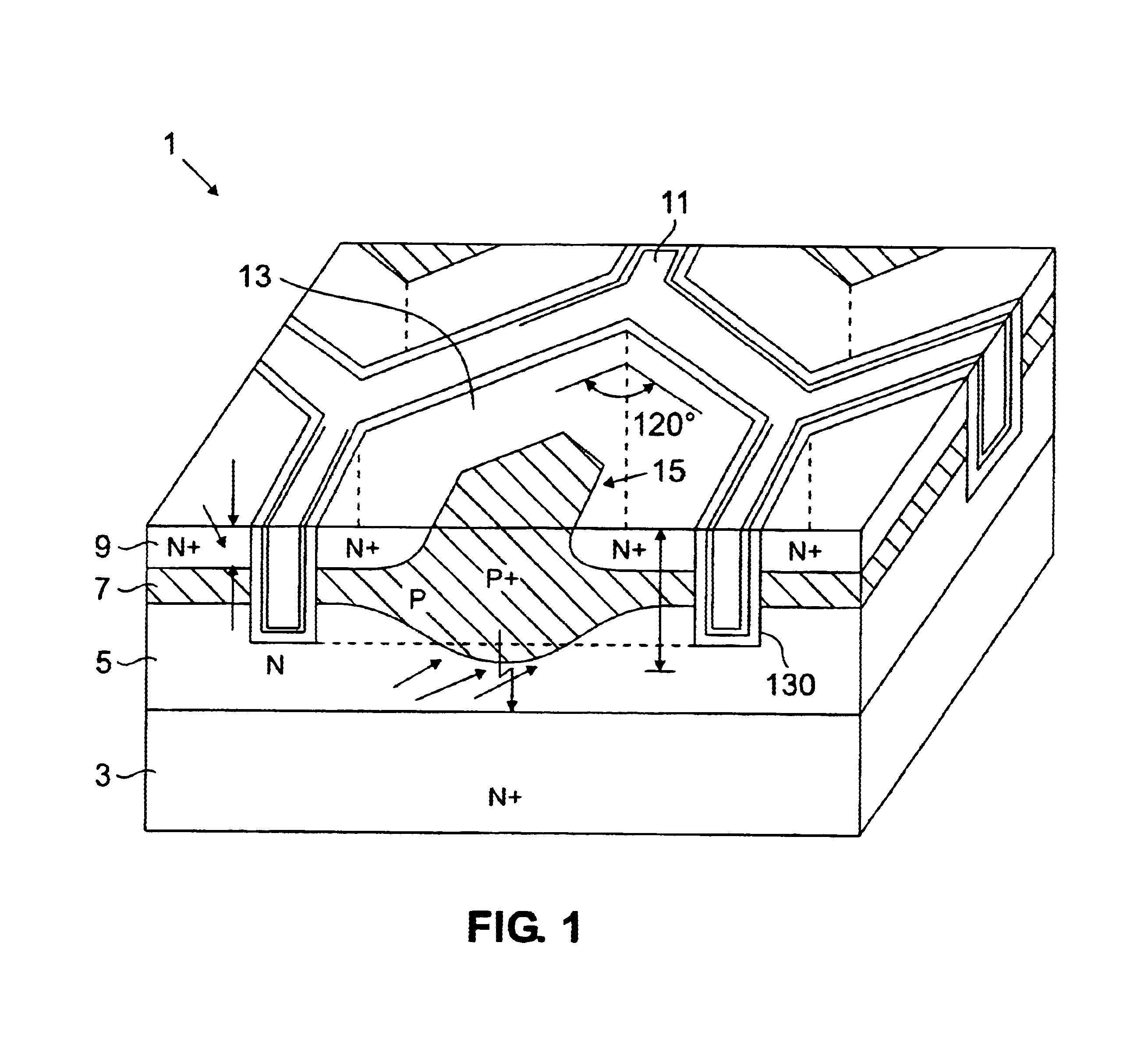 High speed trench DMOS