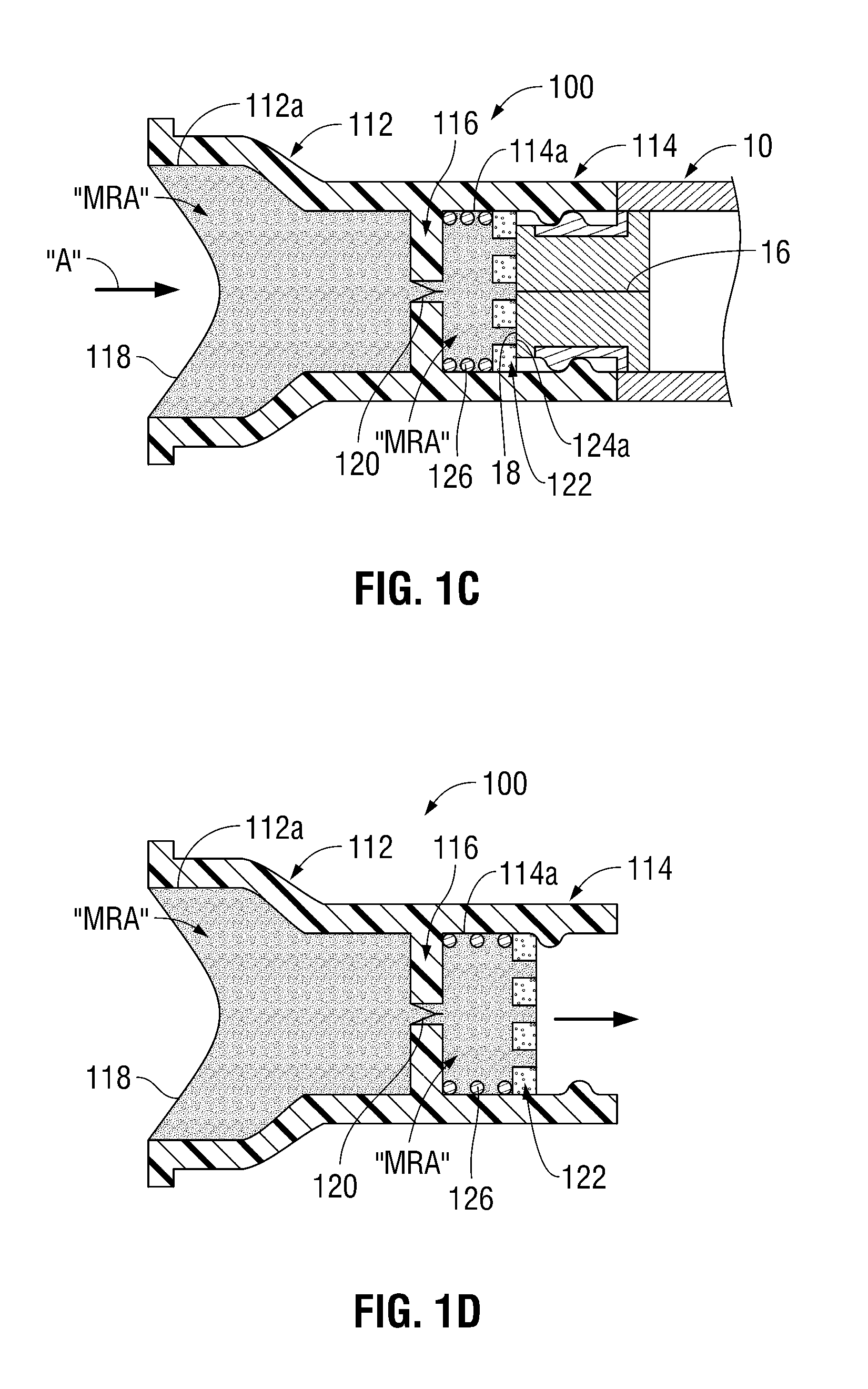 Device for reducing microbial contamination