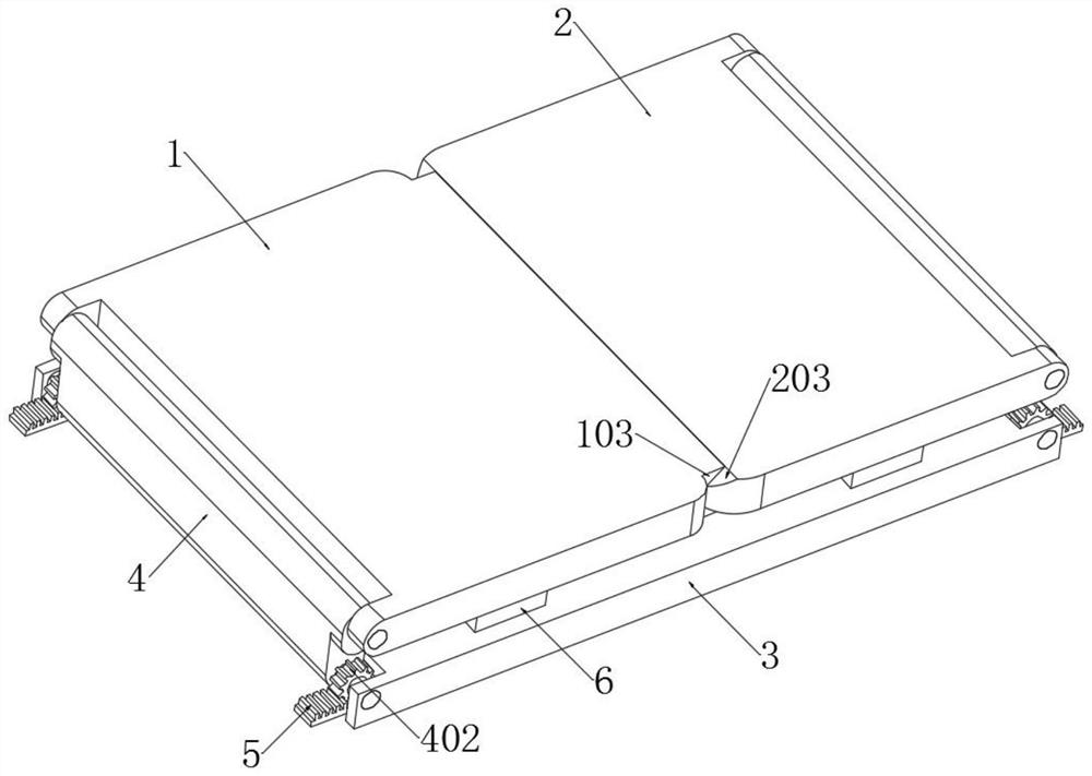 Folding storage type keyboard