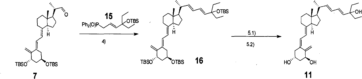 Method for synthesizing Seocalcitol