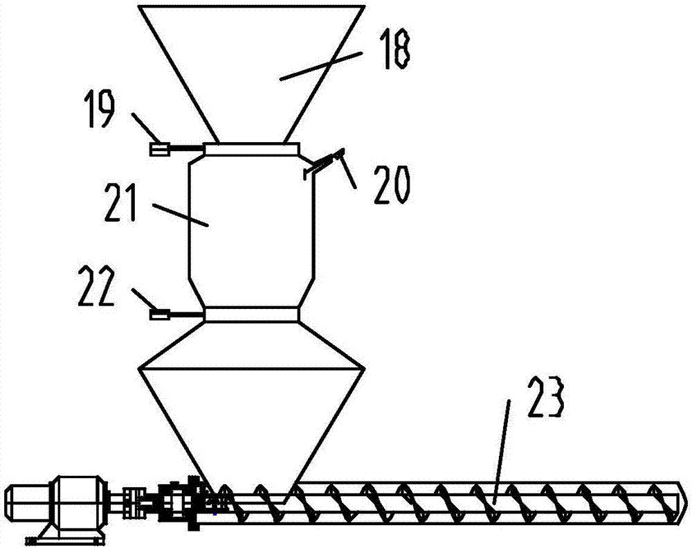 Device and method for cooperatively producing carbon and heat through gasification power generation of biomass fixed bed