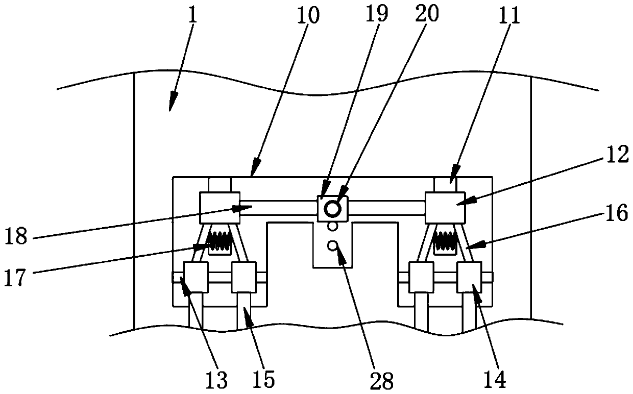 Convenient-to-mount weak current cable connector