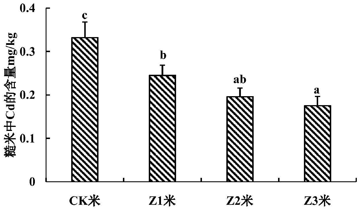 Rice leaf fertilizer capable of increasing yield and reducing cadmium and using method of rice leaf fertilizer