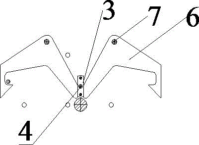 Vehicle running prevention device for endless rope towing vehicle