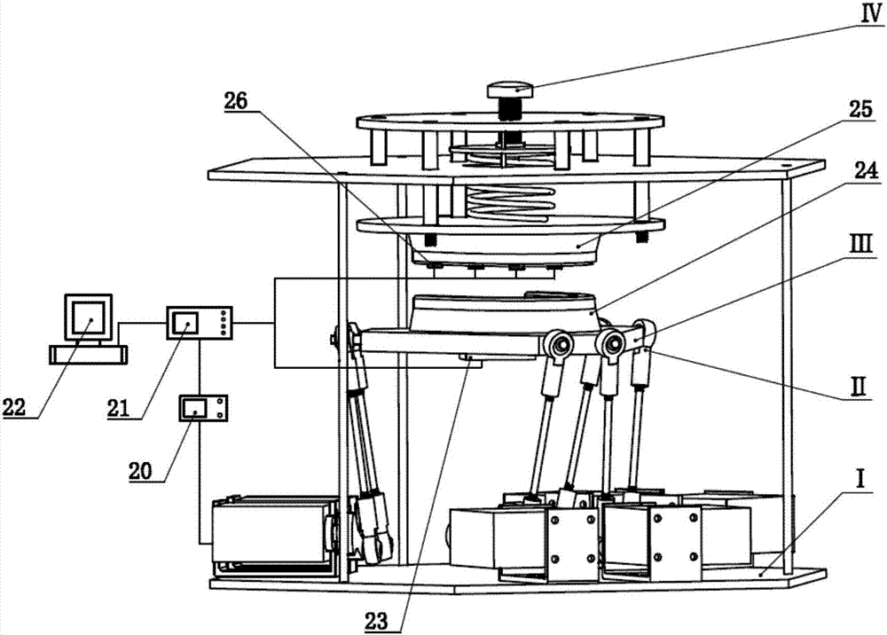 Six-freedom-degree chewing force control and monitoring system