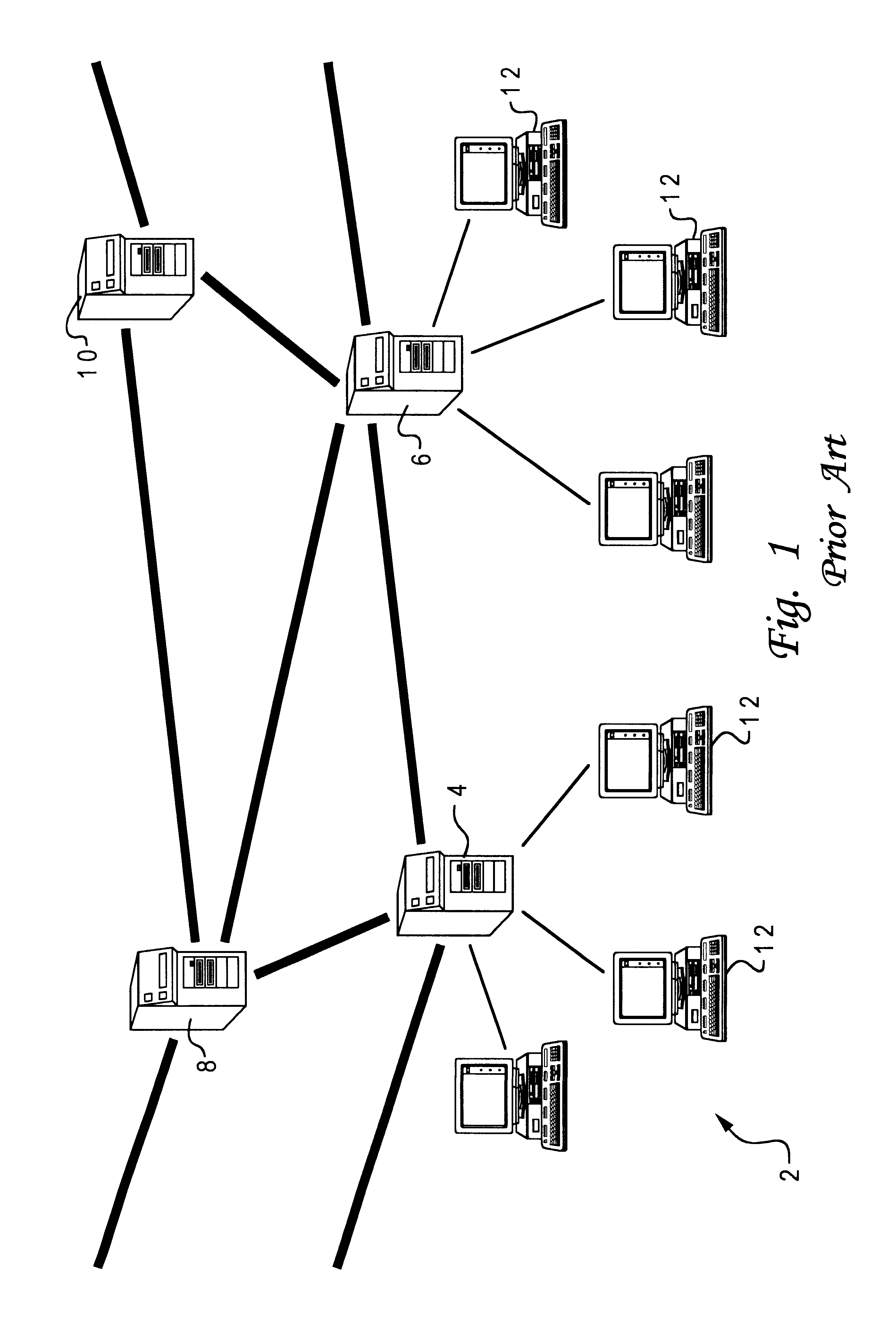 Method for parallel selection of URL's