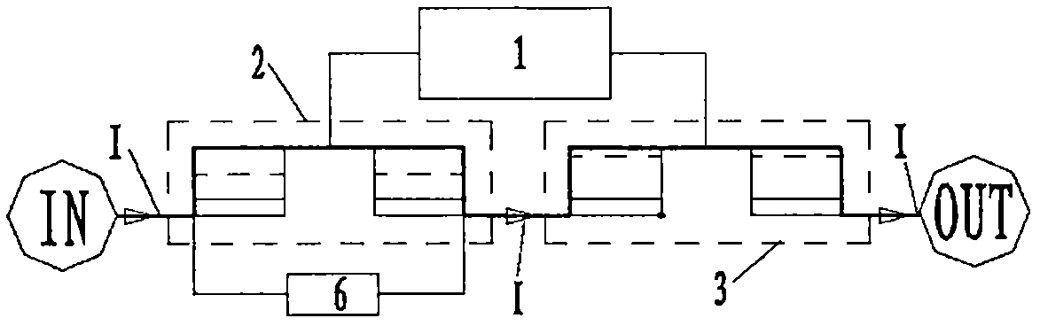 Method for arc extinguishing by DC load knife switch