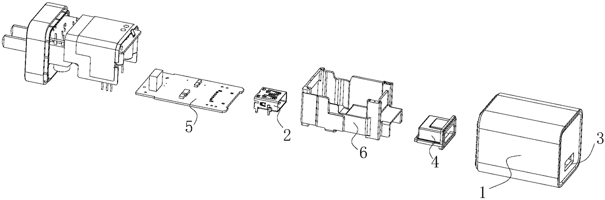 Power adapter and electronic device with same