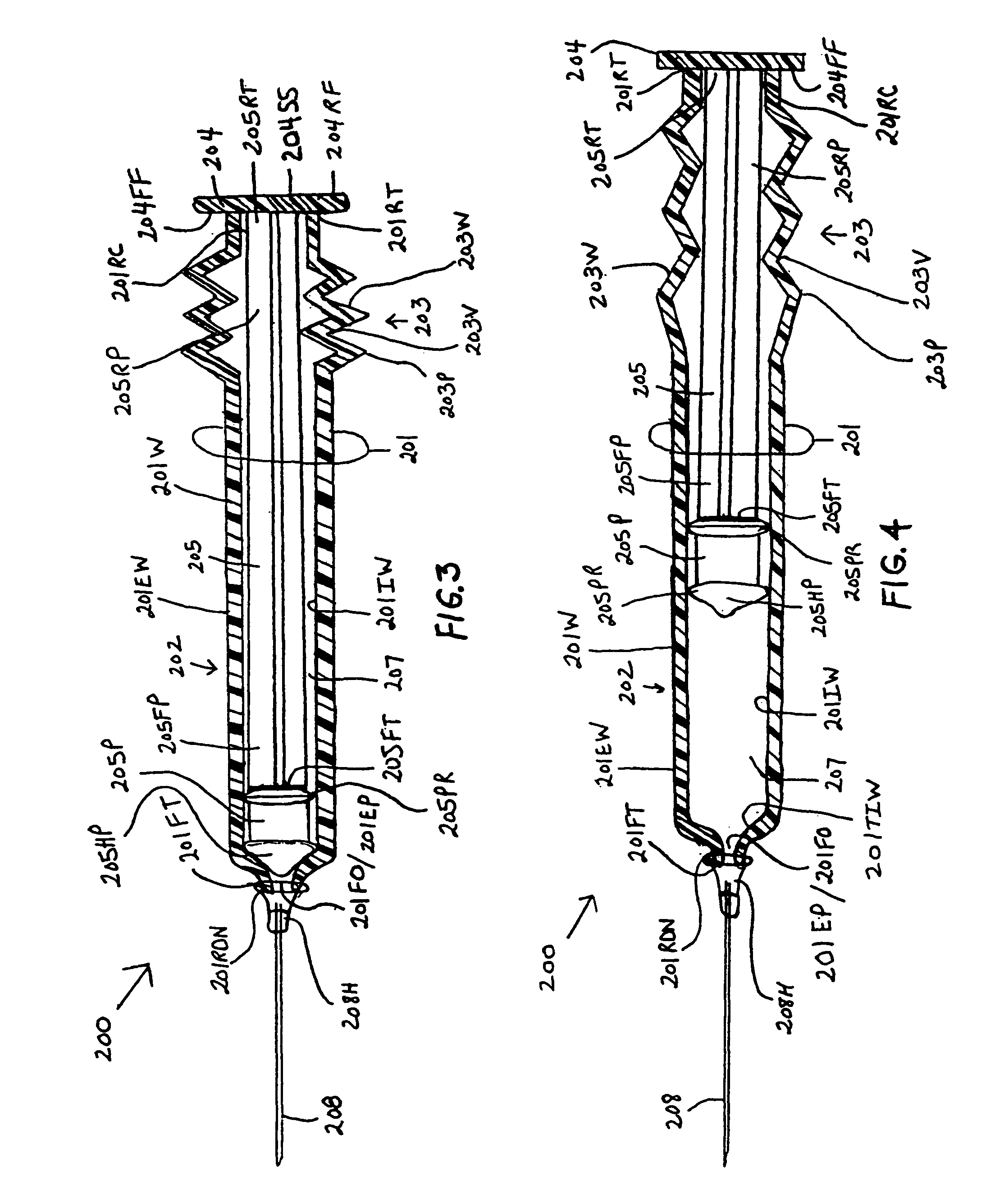 Syringe with inspection window