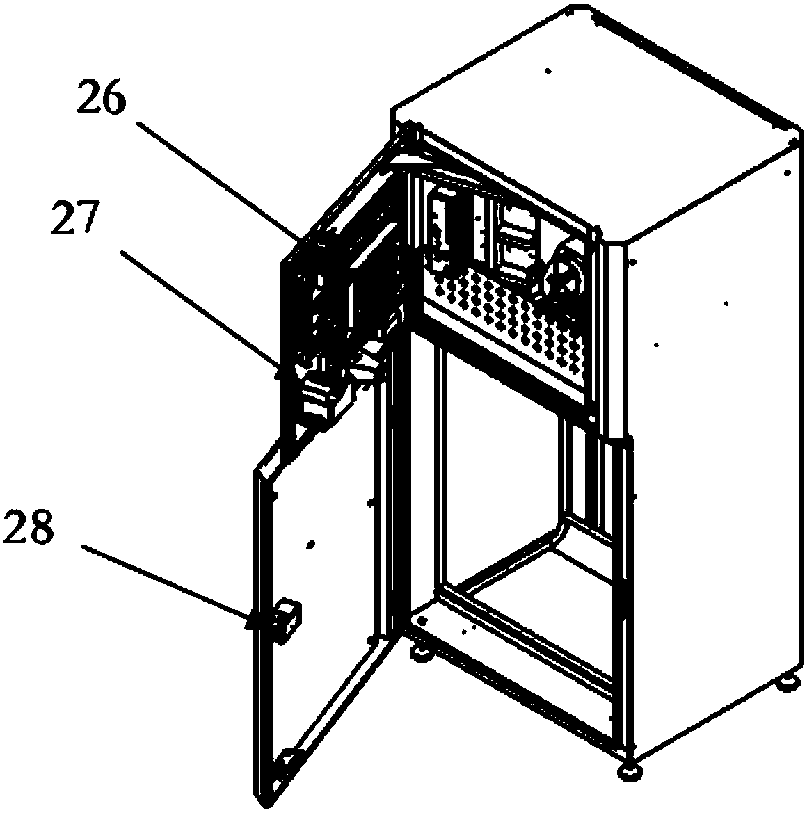 Container intelligent recycling self-service terminal and recycling method based on Internet of Things mode