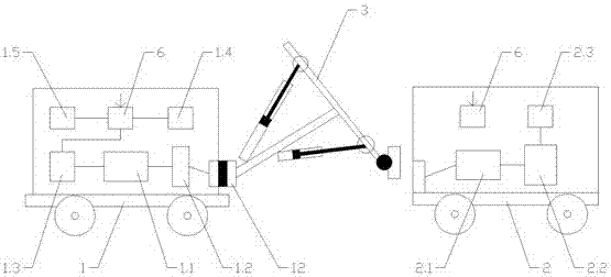 Electromechanical tracking power supply device