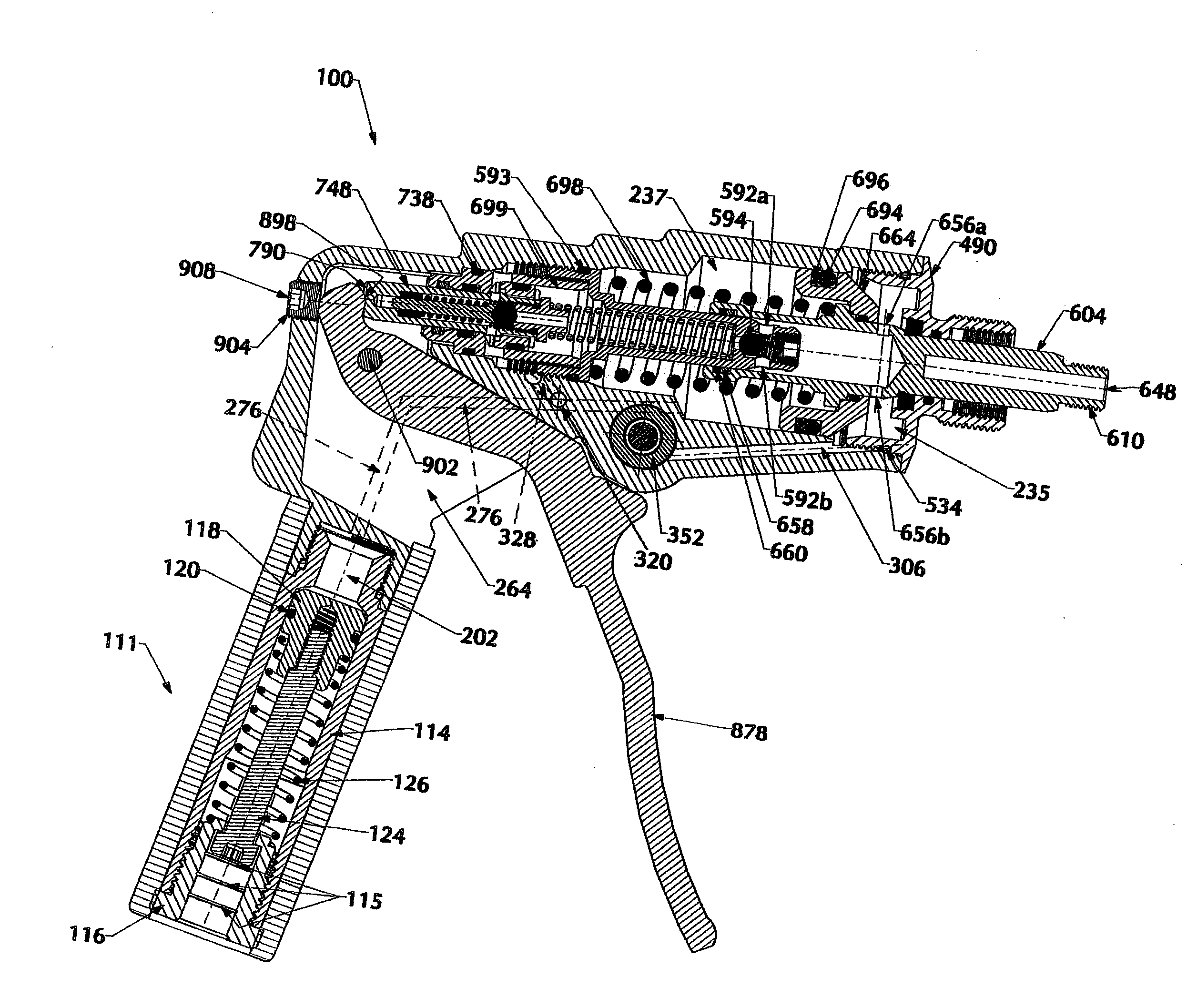 Hand-tool system for installing blind fasteners