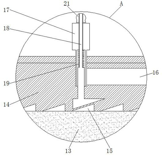 Clamping tool for spraying unmanned aerial vehicle body