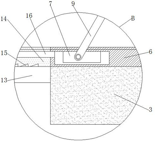 Clamping tool for spraying unmanned aerial vehicle body