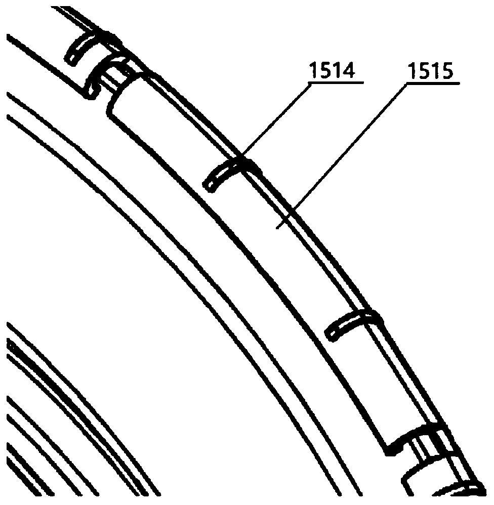 Bearing and bearing dust cover