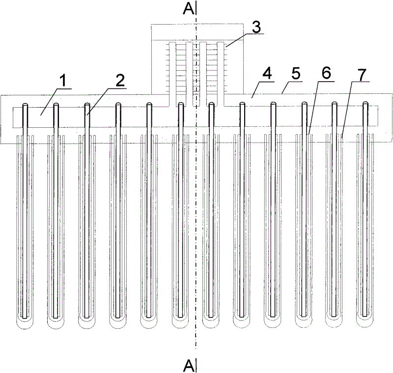 Two-stage heat pipe type solar air heater