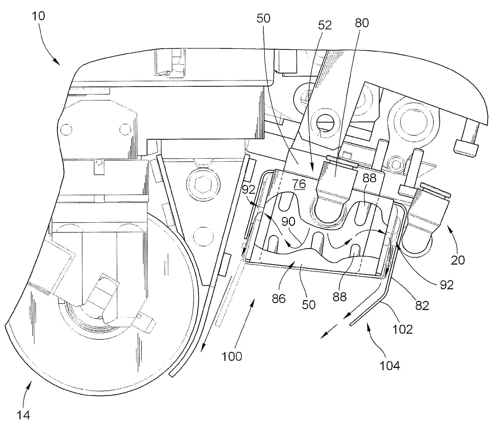 System and method for heating carbon fiber using infrared radiation in a fiber placement machine