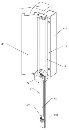 Temperature measuring device for fire alarm