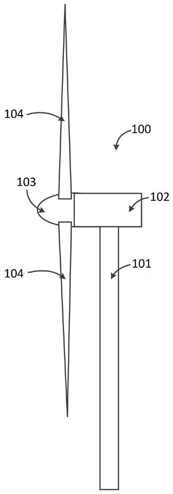 Core material structure and fan blade