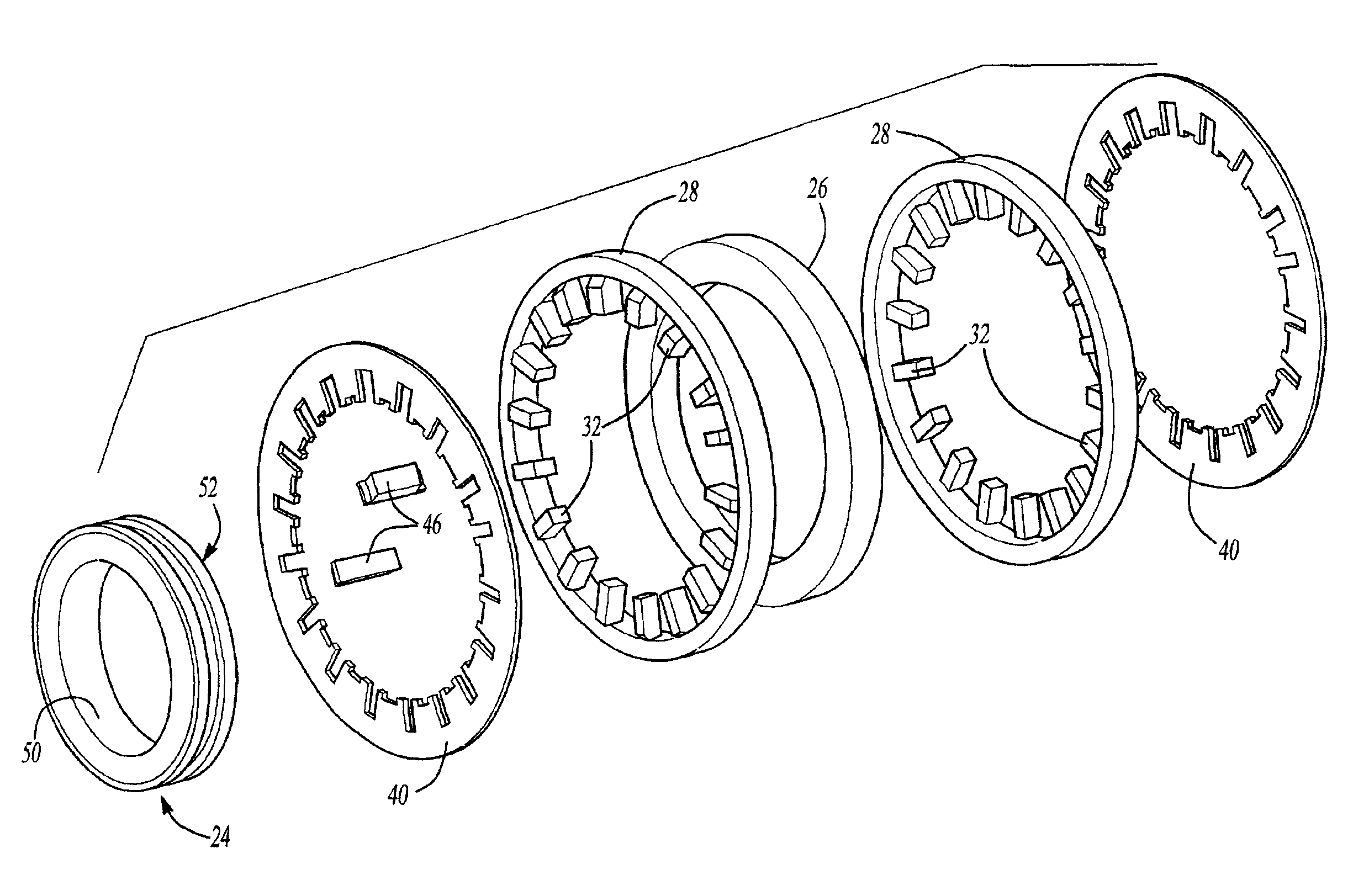 Fabricated components of transverse flux electric motors