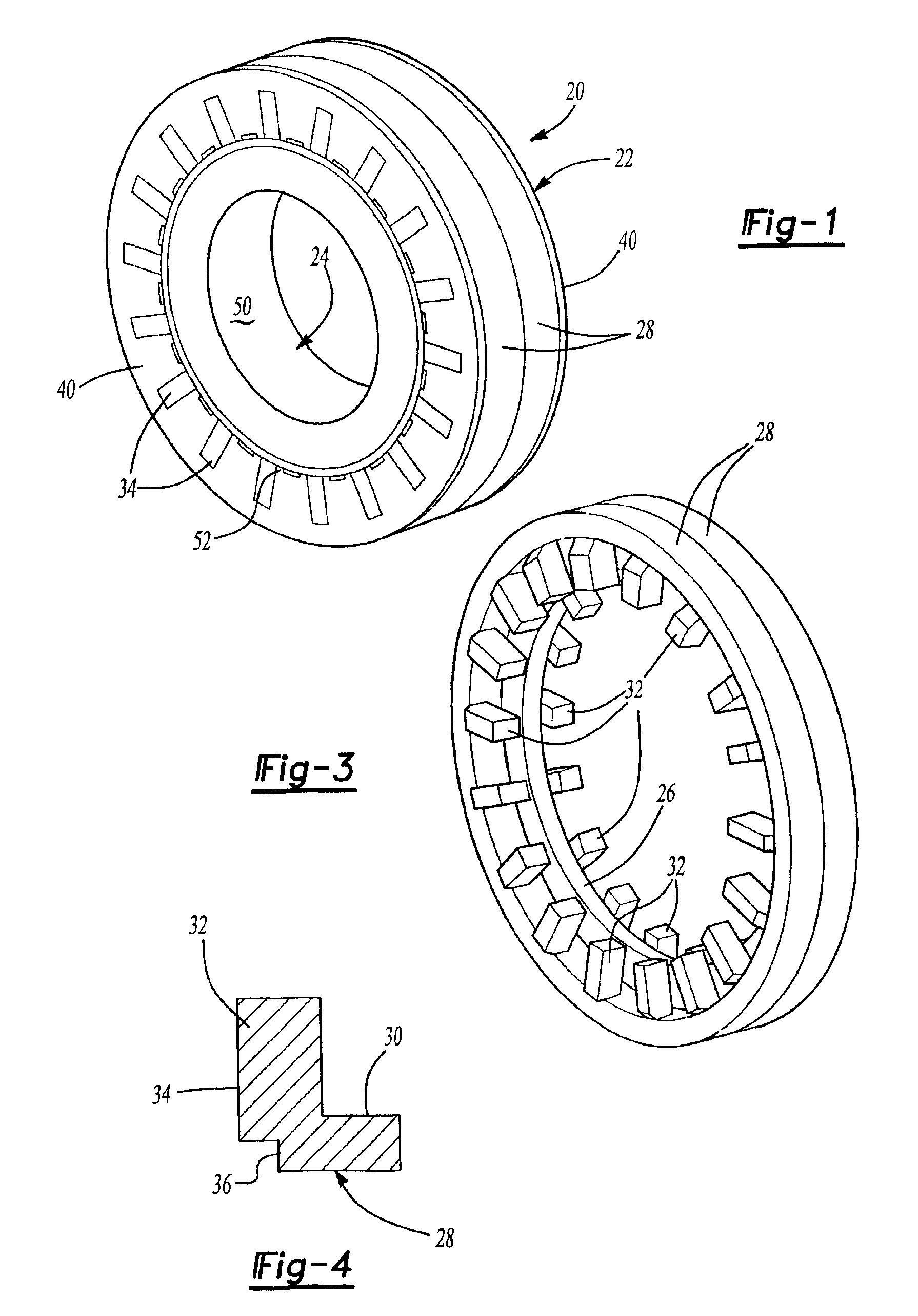 Fabricated components of transverse flux electric motors